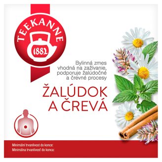 TEEKANNE Žalúdok a črevá, bylinná zmes, 10 vrecúšok, 20 g