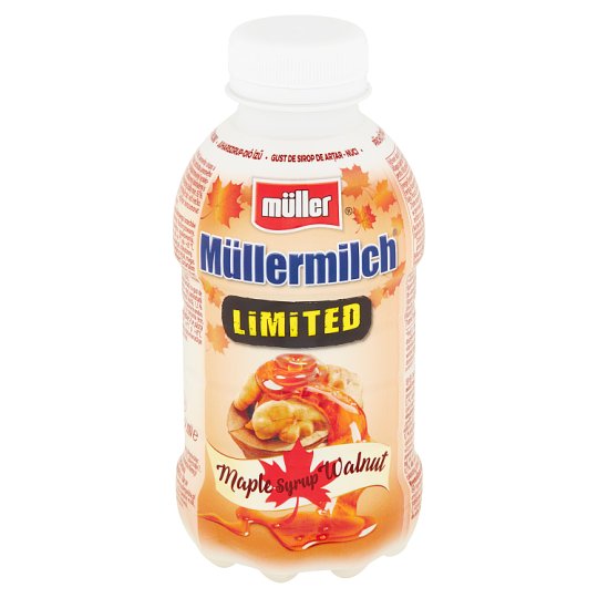 Müller Müllermilch Milk Drink with Maple Syrup and Walnut Flavour 400 g