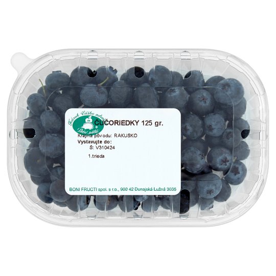 Čučoriedky 125 g