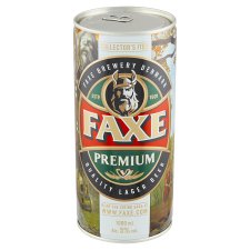 Faxe Premium Light Beer 5.0% 1000 ml