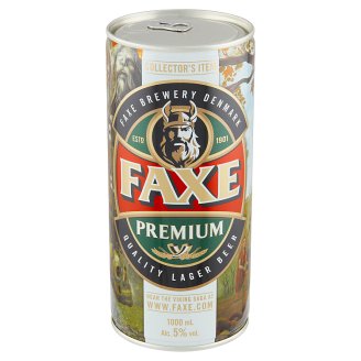 Faxe Premium pivo 1000 ml