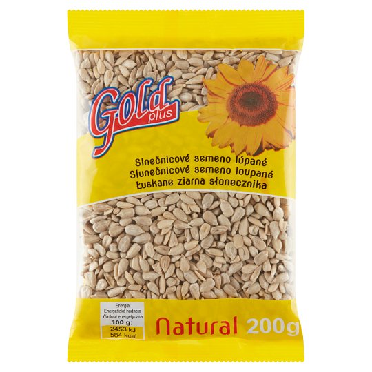 Gold Plus Natural Peeled Sunflower Seed 200 g