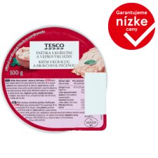 Tesco Cream with Chicken and Pork Liver 100 g