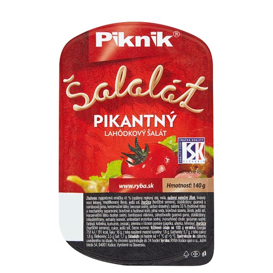 Piknik Šalalát Spicy Delicate Salad 140 g