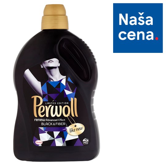 Perwoll renew Advanced Effect Black & Fiber 45 praní 2,7 l