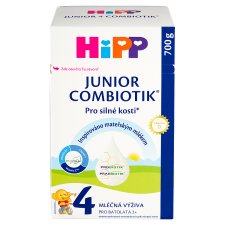 HiPP Combiotik Junior 4 mliečna výživa pre malé deti od 2 rokov v prášku 2 x 350 g (700 g)