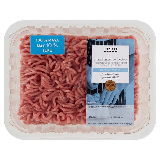 Tesco Minced Pork Meat 0.500 kg