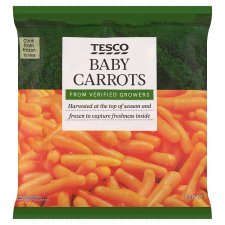 Tesco Baby Carrots 450 g