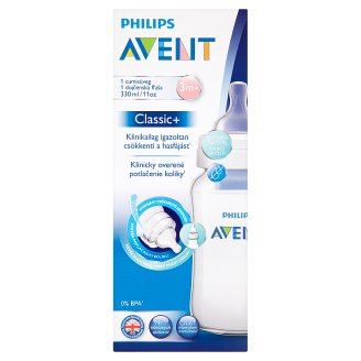 Philips Avent Classic+ Dojčenská fľaša 3m+ 330 ml