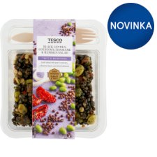 Tesco Black Lentils, Couscous, Edamame & Hummus Salad 220 g