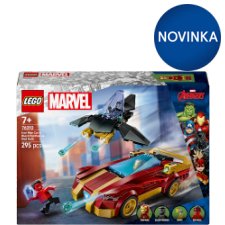 LEGO Marvel 76310 Iron Manovo auto a Black Panther vs. Red Hulk