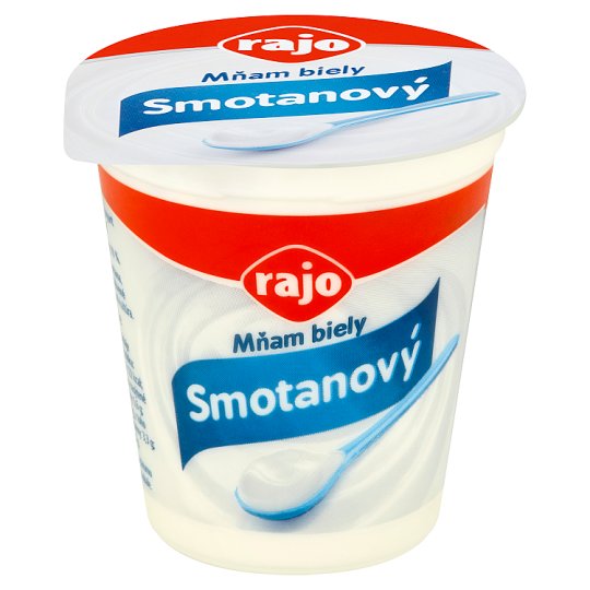 Rajo Mňam smotanový jogurt biely 145 g