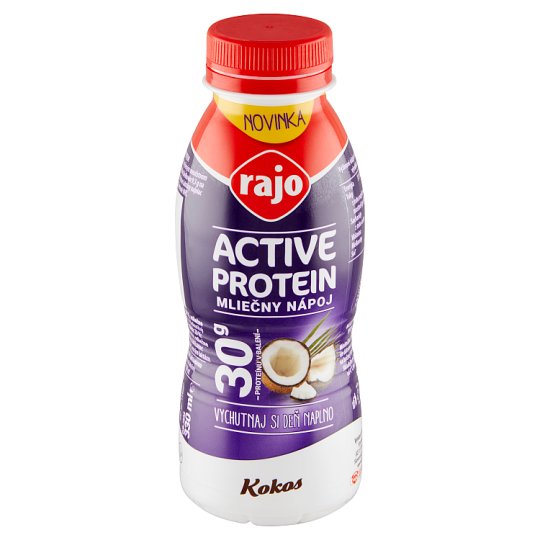 Rajo Active Protein Milk Drink Coconut 330 ml - Tesco Groceries