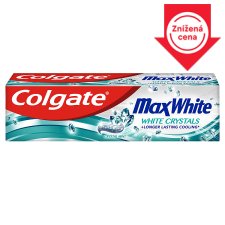 Colgate Max White White Crystals bieliaca zubná pasta 75 ml