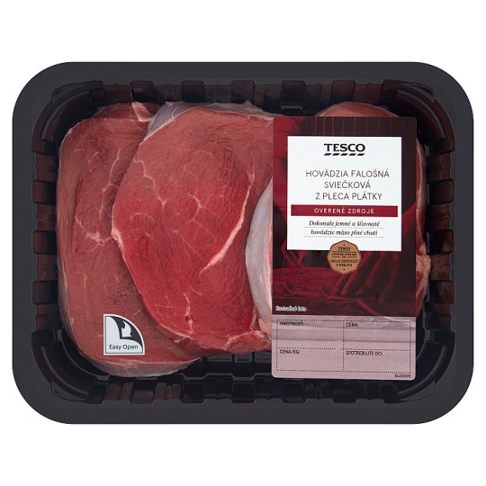 Tesco False Beef Sirloin of Shoulder Slices 0.400 kg