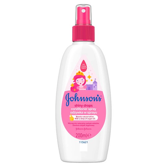 Johnson's Shiny Drops Conditioner Spray 200 ml Tesco Groceries