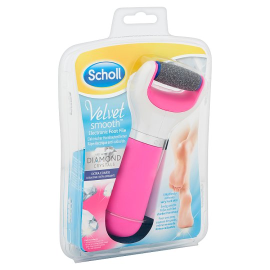 Scholl Velvet Smooth Electric Nail File with Diamond Crystals Tesco