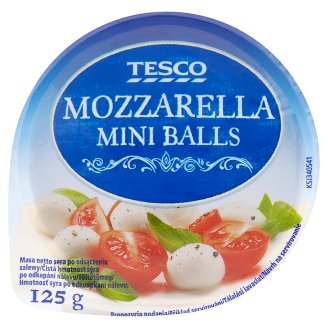 Tesco Mozzarella Mini Balls 125 g