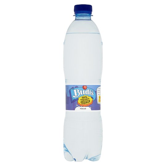 Budiš Prírodná minerálna voda perlivá 0,6 l