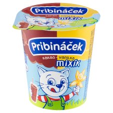 Pribináček Mixík kakaový a s vanilkovou príchuťou 70 g