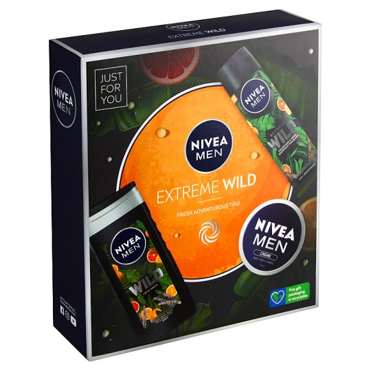 Nivea Men Extreme Wild Gift Set Tesco Groceries