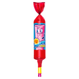 Chupa Chups Melody Pops Lízanka s jahodovou príchuťou 15 g