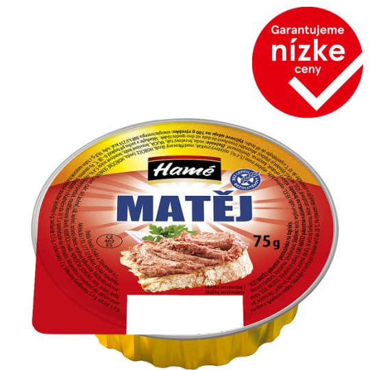 Hamé Matej pikantná nátierka na hrianky 75 g