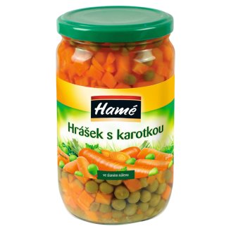 Hamé Hrášok s karotkou v mierne slanom náleve 640 g