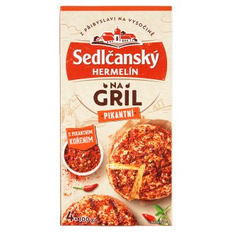 Sedlčanský Ohnivák na gril s korením 4 x 100 g
