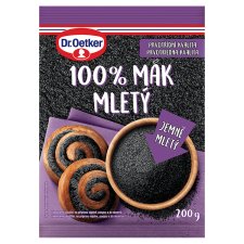 Dr. Oetker 100% Ground Poppy 200 g