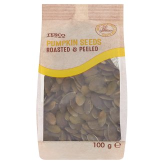 Tesco Tekvicové semená lúpané, pražené 100 g