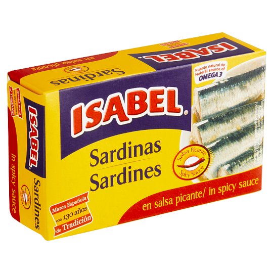 Isabel Sardinky v pikantnom oleji 125 g