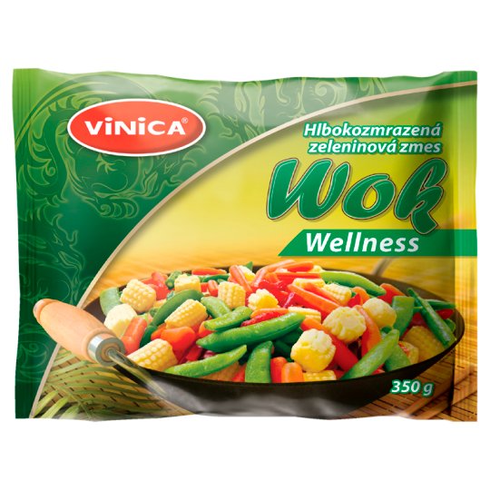 Vinica Wok Wellness zeleninová zmes hlbokozmrazená 350 g