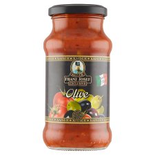 Franz Josef Kaiser Exclusive Olive Tomato Sauce with Green and Black Olives 350 g