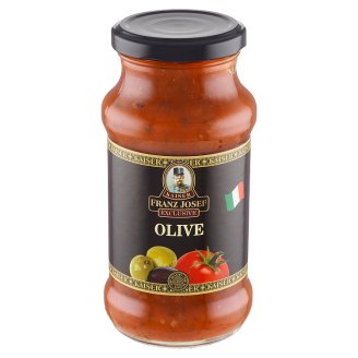 Kaiser Franz Josef Exclusive Paradajková omáčka so zelenými a čiernymi olivami 350 g