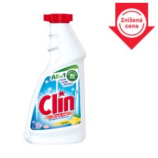 Clin čistič okien Lemon náhradná náplň 500 ml