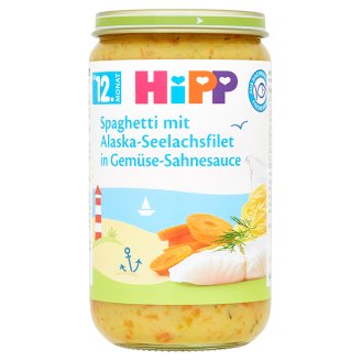 HiPP Špagety s treskou a zeleninou v smotanovej omáčke 250 g