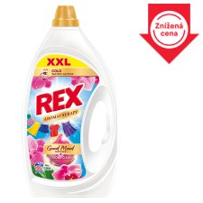 REX prací gél Aromatherapy Orchid Color 60 praní, 2,7 L