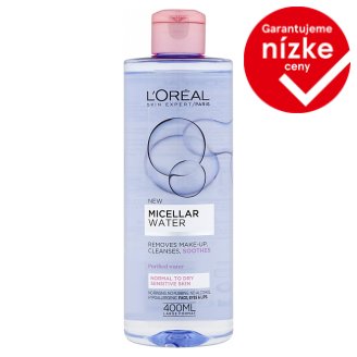 L'Oréal Paris Skin Expert Micelárna voda normálna až suchá, citlivá pleť 400 ml