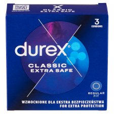 Durex Extra Safe Thicker prezervatívy 3 ks