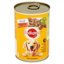 Pedigree S hovädzím v želé kompletné mokré krmivo pre dospelé psy 400 g