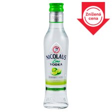 Nicolaus Extra jemná Lime vodka 38% 200 ml