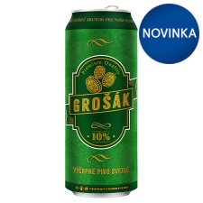 Grošák 10% Light Draft Beer 0.5 L