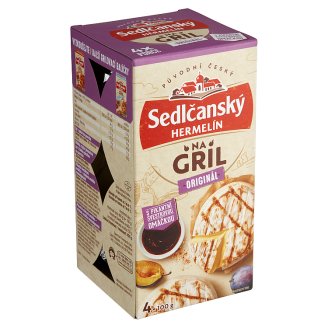 Sedlčanský Hermelín na gril s pikantnou slivkovou omáčkou 4 x 100 g