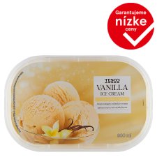 Tesco Vanilla Ice Cream with Vanilla Pods 900 ml