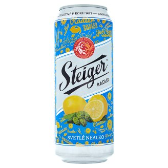 Steiger Radler Lemon Soft Drink 0.5 L