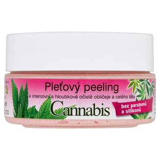 Bione Cosmetics Bio Cannabis pleťový peeling 200 g