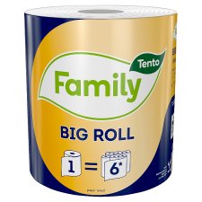 Tento Family Big Roll Paper Towels 2 Ply 1 Roll