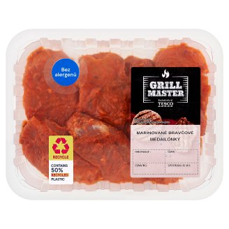 Tesco Grill Marinované bravčové medailónky zo stehna 0,400 kg