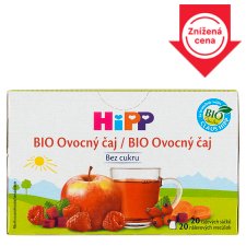HiPP Bio ovocný čaj 20 vrecúšok 40 g